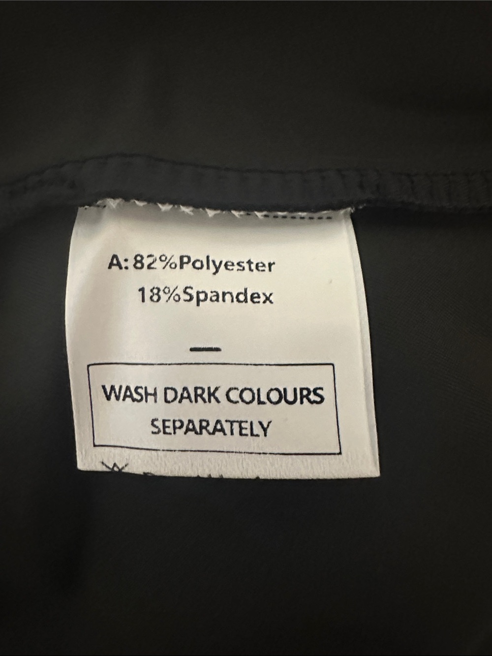 Classic Black Sleeveless Women's Tennis Dress - Picture 6 of 6
